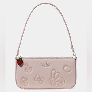 ♠️kate spade Hello Kitty X Ksny New York Puffy My Melody Bag, Powdered Sugar NWT